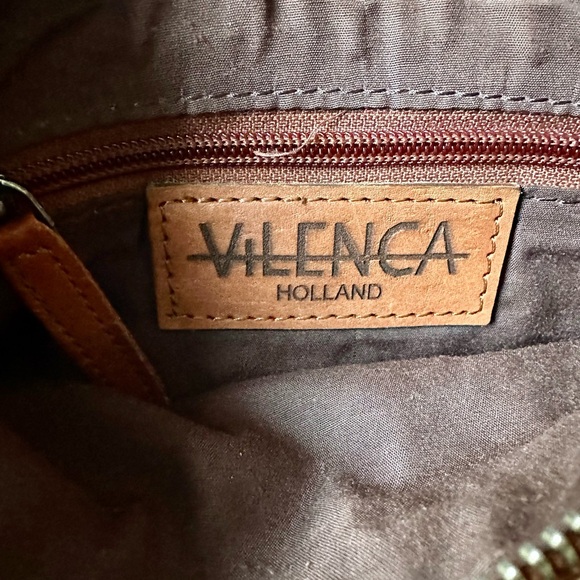Vilenca Holland Leather Laser Cut Crossbody - Picture 6 of 10